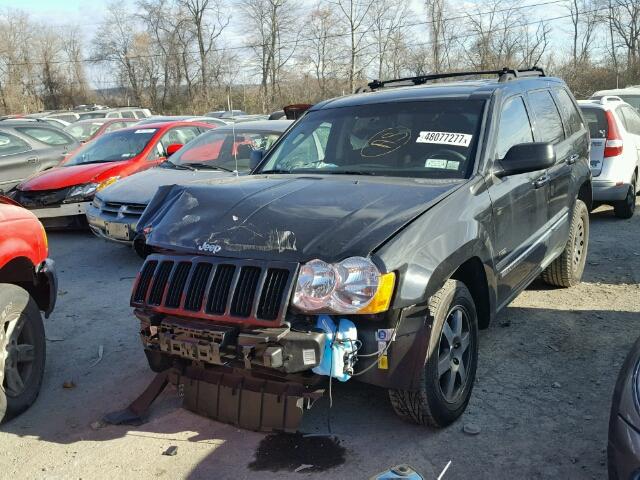 1J8GR48K39C554929 - 2009 JEEP GRAND CHER BLACK photo 2