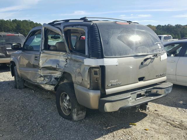 1GNEC13Z92R146612 - 2002 CHEVROLET TAHOE C150 TAN photo 3