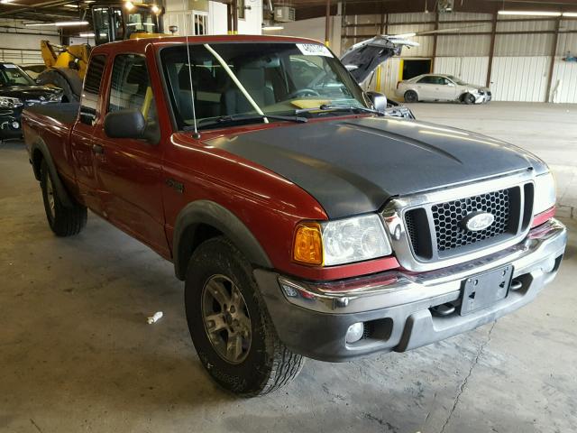 1FTZR45E14PA02197 - 2004 FORD RANGER SUP RED photo 1