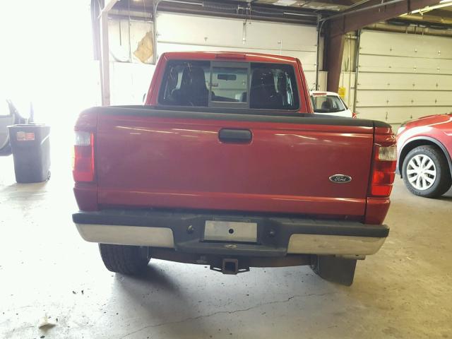 1FTZR45E14PA02197 - 2004 FORD RANGER SUP RED photo 6