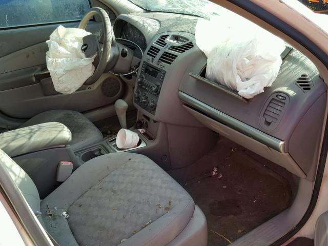 1G1ZT54805F141773 - 2005 CHEVROLET MALIBU LS თეთრი ფოტო 5