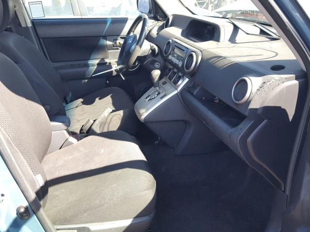 JTLKE50E881052232 - 2008 TOYOTA SCION XB ლურჯი ფოტო 5