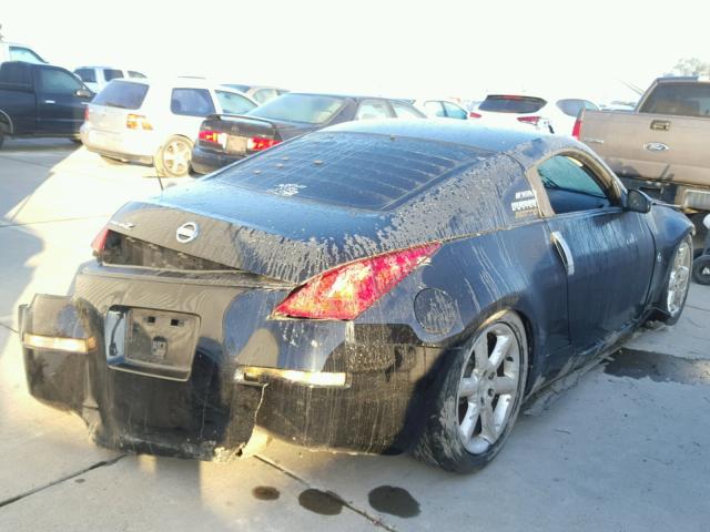 JN1AZ34E45M652477 - 2005 NISSAN 350Z COUPE BLACK photo 4