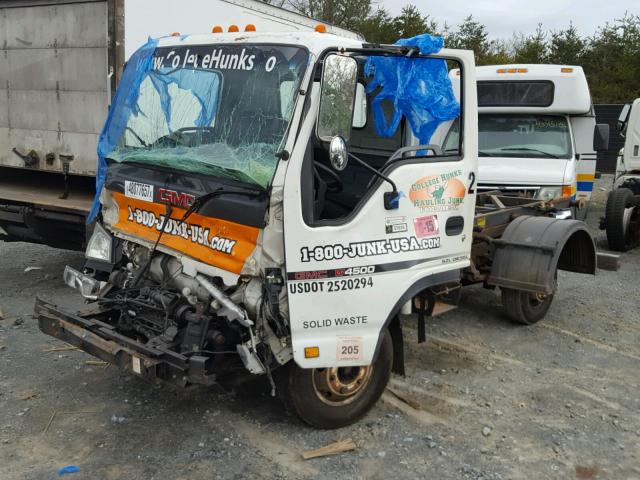 J8DC4B16077015906 - 2007 GMC W4500 W450 ORANGE photo 2