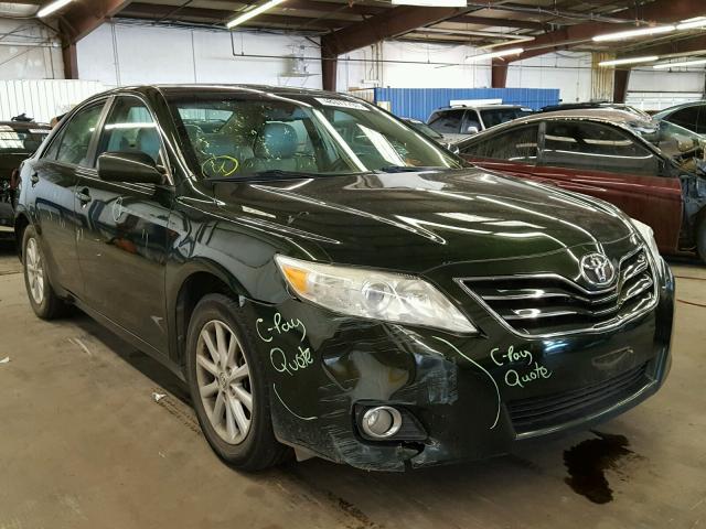 4T1BK3EK4AU605577 - 2010 TOYOTA CAMRY SE GREEN photo 1