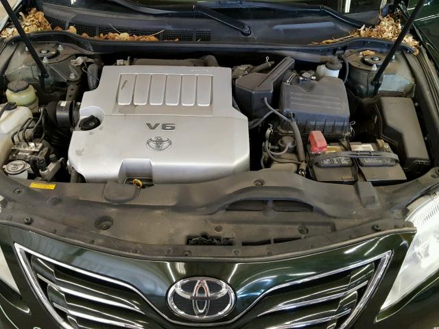 4T1BK3EK4AU605577 - 2010 TOYOTA CAMRY SE GREEN photo 7