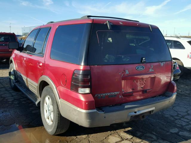 1FMFU18L93LA02086 - 2003 FORD EXPEDITION RED photo 3