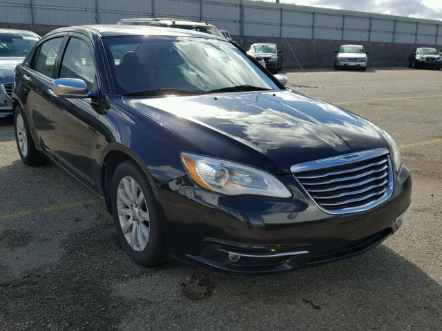 1C3CCBCG1DN650140 - 2013 CHRYSLER 200 LIMITE BLACK photo 1