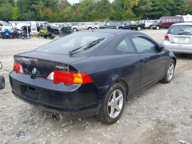 JH4DC53074S019560 - 2004 ACURA RSX TYPE-S BLACK photo 4