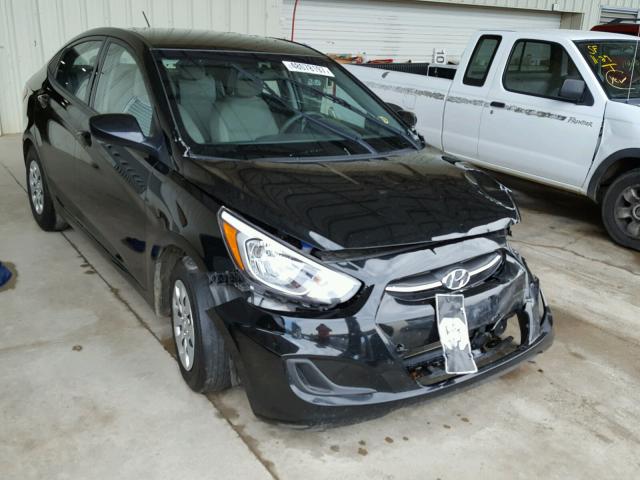 KMHCT4AE5FU913677 - 2015 HYUNDAI ACCENT GLS BLACK photo 1