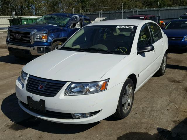 1G8AL55F67Z165279 - 2007 SATURN ION LEVEL WHITE photo 2