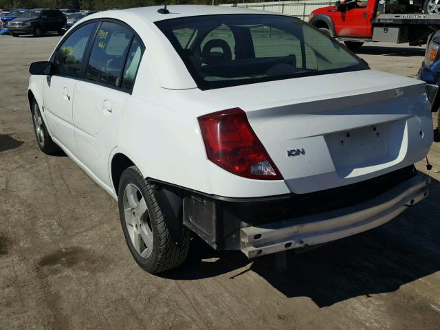 1G8AL55F67Z165279 - 2007 SATURN ION LEVEL WHITE photo 3