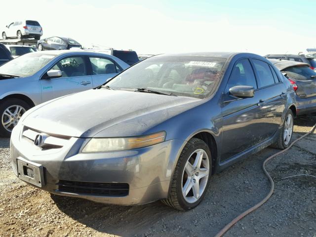 19UUA66294A059804 - 2004 ACURA TL CHARCOAL photo 2