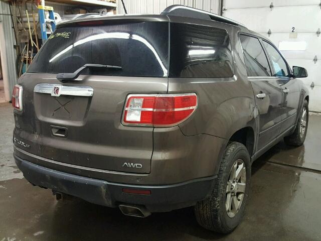 5GZEV23798J229759 - 2008 SATURN OUTLOOK XR TAN photo 4