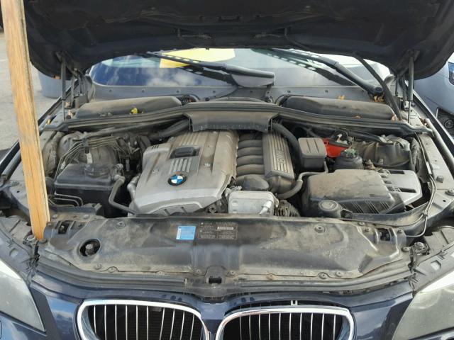 WBANF33506CS35984 - 2006 BMW 525 XI BLUE photo 7