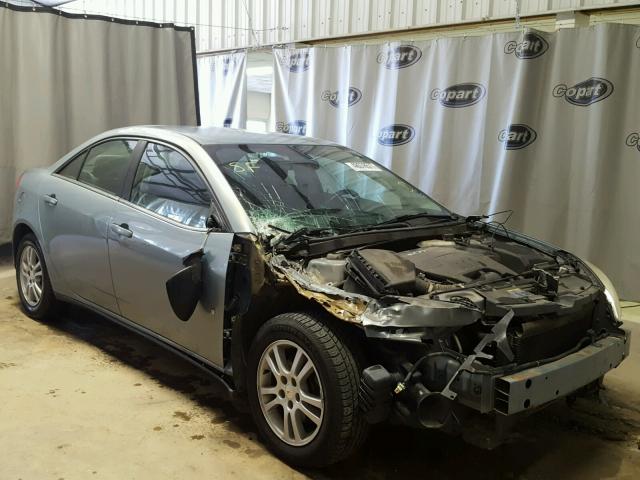 1G2ZG57B894212310 - 2009 PONTIAC G6 BLUE photo 1