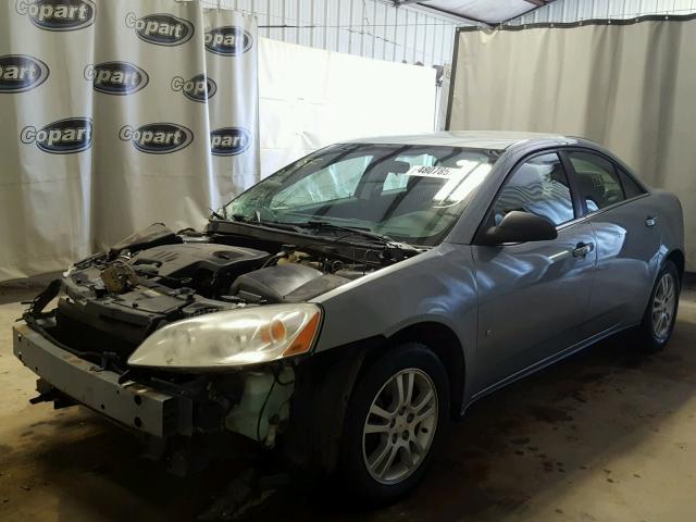 1G2ZG57B894212310 - 2009 PONTIAC G6 BLUE photo 2