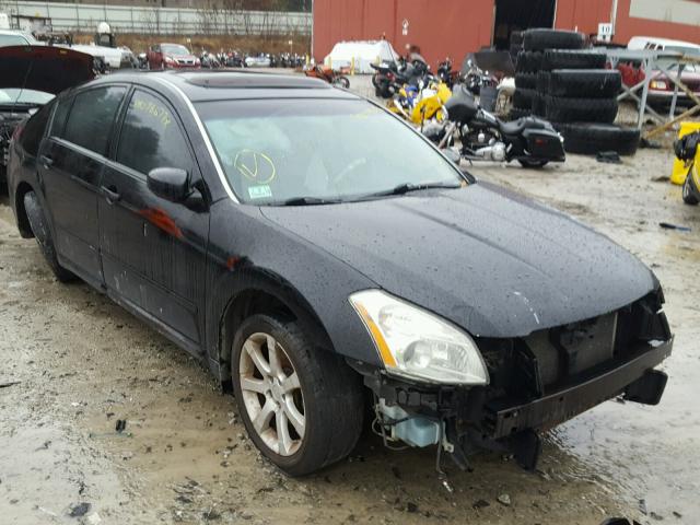 1N4BA41EX7C853141 - 2007 NISSAN MAXIMA SE BLACK photo 1