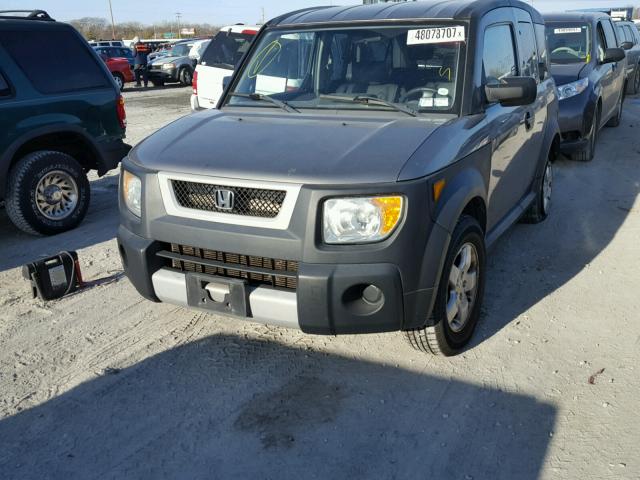 5J6YH18625L015786 - 2005 HONDA ELEMENT EX GRAY photo 2