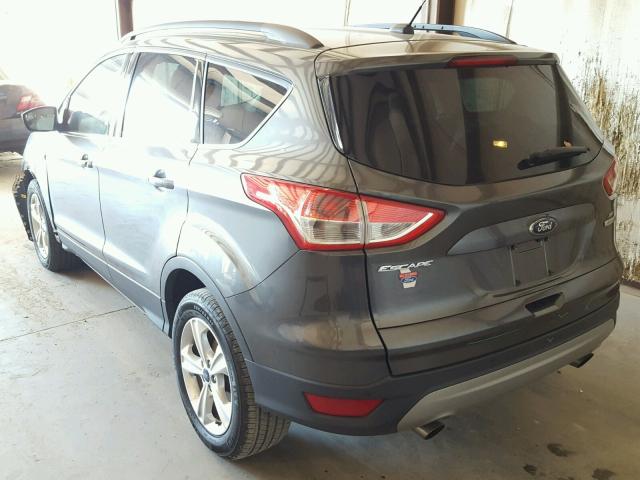 1FMCU0GXXGUA13938 - 2016 FORD ESCAPE SE CHARCOAL photo 3