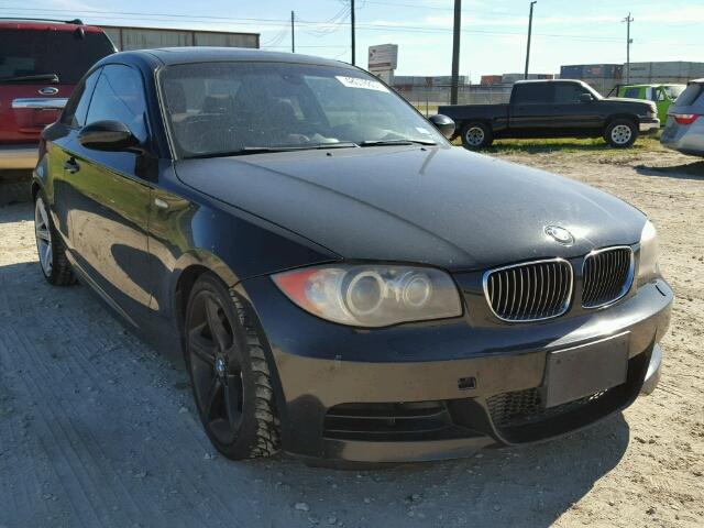 WBAUC73538VF25450 - 2008 BMW 135 I BLACK photo 1