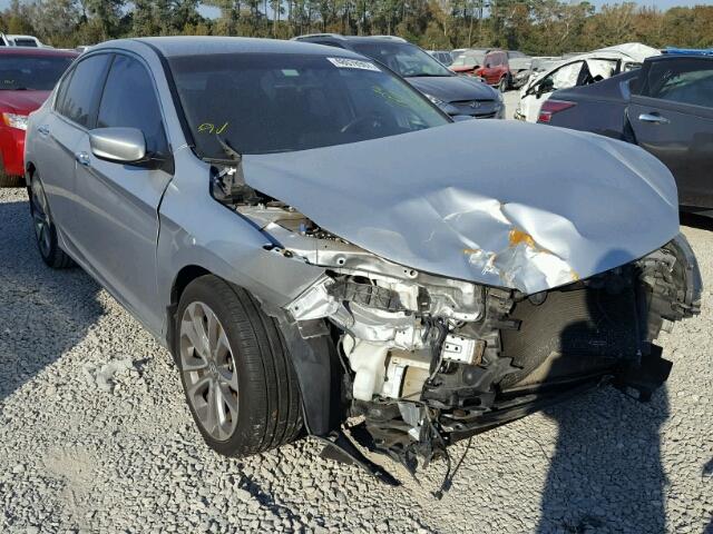 1HGCR2F57DA105119 - 2013 HONDA ACCORD SPO SILVER photo 1