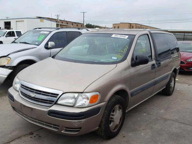 1GNDX03E34D106128 - 2004 CHEVROLET VENTURE BROWN photo 2