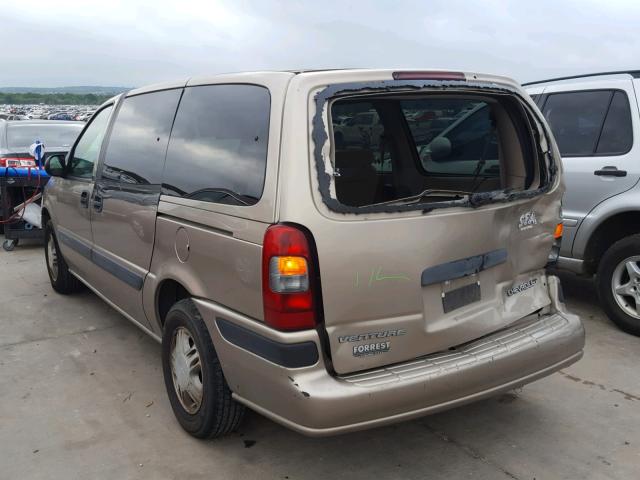 1GNDX03E34D106128 - 2004 CHEVROLET VENTURE BROWN photo 3