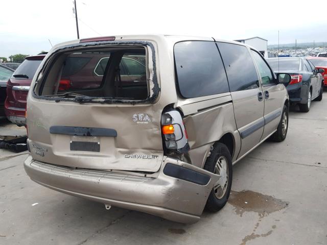 1GNDX03E34D106128 - 2004 CHEVROLET VENTURE BROWN photo 4