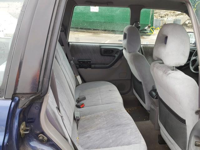 JF1SF65502G736404 - 2002 SUBARU FORESTER S BLUE photo 6