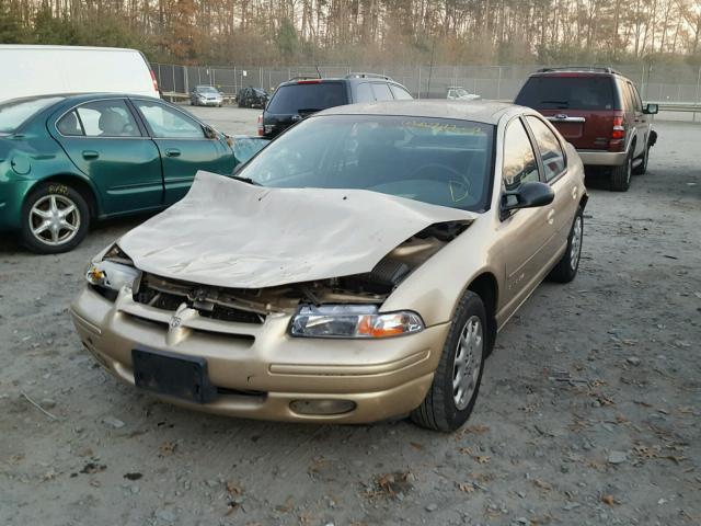 1B3EJ56H6YN147338 - 2000 DODGE STRATUS ES TAN photo 2