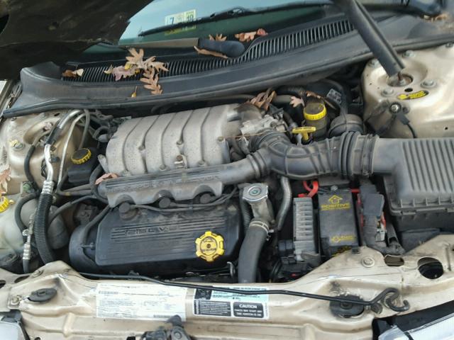 1B3EJ56H6YN147338 - 2000 DODGE STRATUS ES TAN photo 7