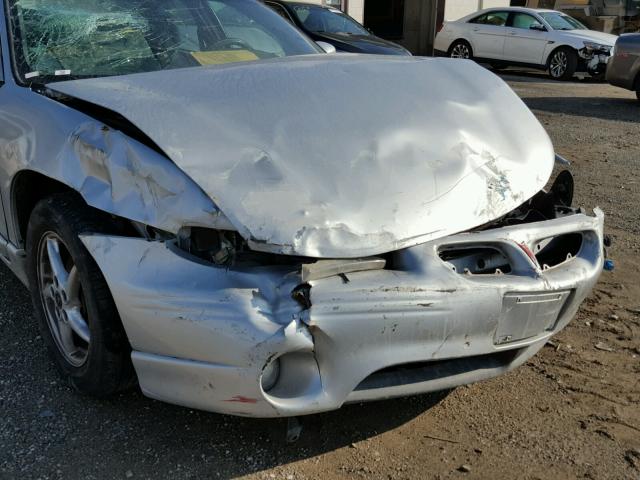 1G2WP52K03F124485 - 2003 PONTIAC GRAND PRIX ვერცხლისფერი ფოტო 10
