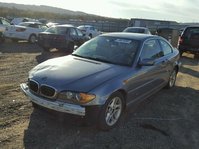 WBABD33404PL03352 - 2004 BMW 325 CI BLUE photo 2