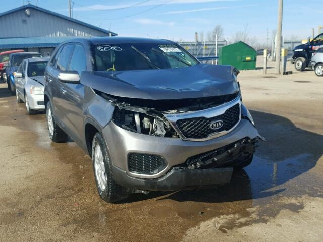 5XYKT4A18CG302763 - 2012 KIA SORENTO BA GRAY photo 1