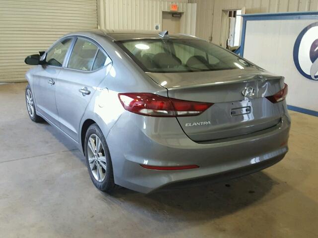 KMHD84LF9HU371630 - 2017 HYUNDAI ELANTRA SE GRAY photo 3