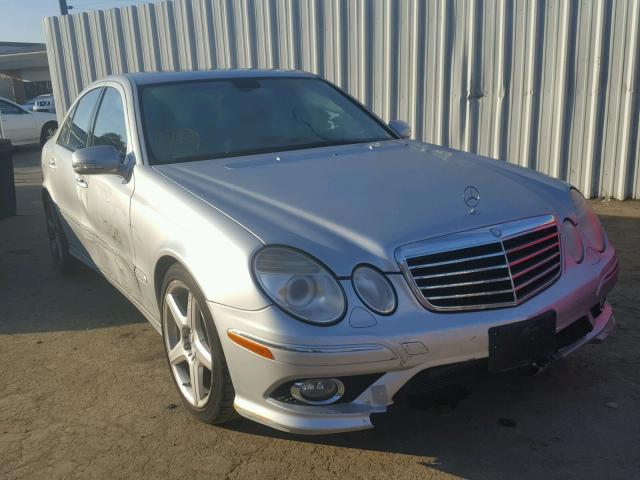 WDBUF56X39B393574 - 2009 MERCEDES-BENZ E 350 SILVER photo 1