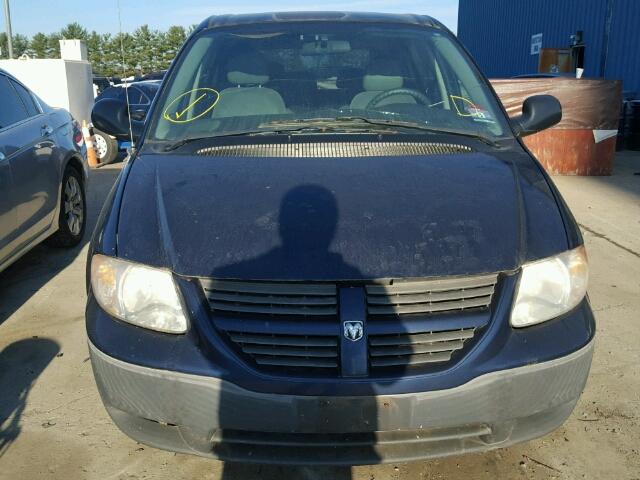 1D4GP25B76B551333 - 2006 DODGE CARAVAN SE BLUE photo 9