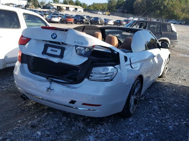 WBA3V7C5XG5A27394 - 2016 BMW 428 I WHITE photo 4