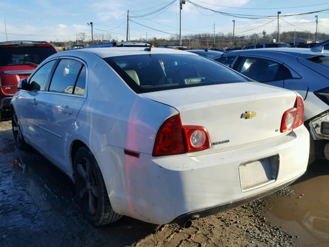 1G1ZJ57B794153112 - 2009 CHEVROLET MALIBU 2LT WHITE photo 3