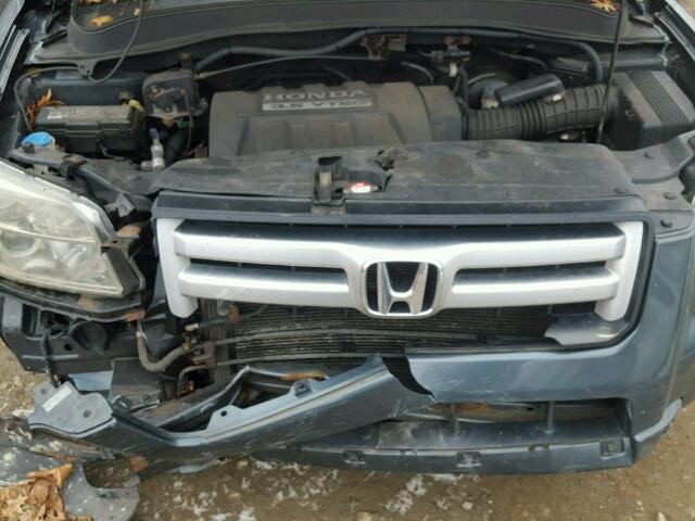 2HKYF18456H510595 - 2006 HONDA PILOT EX GRAY photo 7