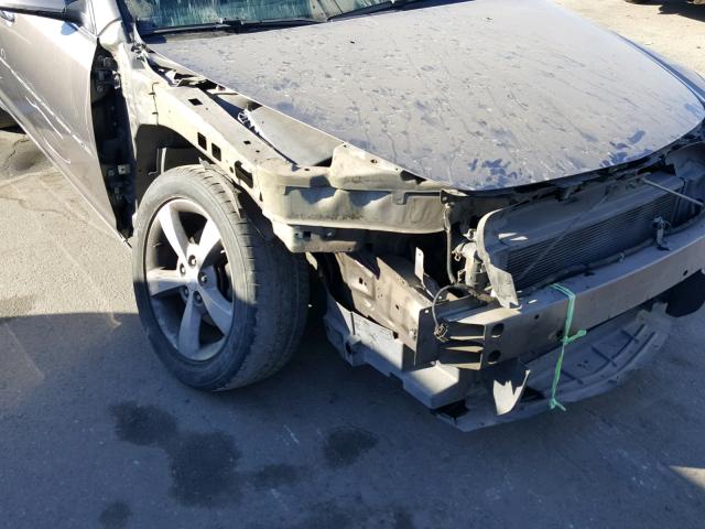 1G1ZC5E05CF326715 - 2012 CHEVROLET MALIBU 1LT GRAY photo 9