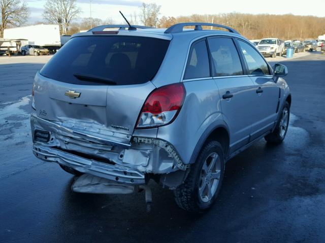 3GNAL2EK6CS570347 - 2012 CHEVROLET CAPTIVA SP SILVER photo 4