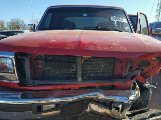 1FTHW26F0TEB04956 - 1996 FORD F250 RED photo 6