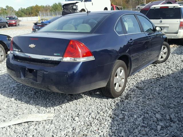 2G1WG5EK8B1141671 - 2011 CHEVROLET IMPALA LT BLUE photo 4