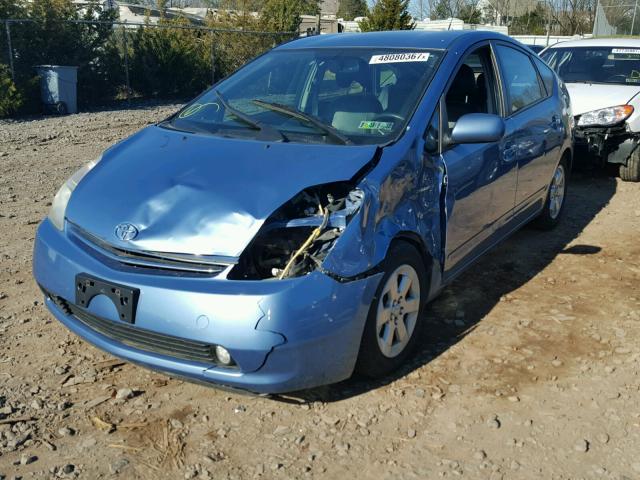 JTDKB20U377090795 - 2007 TOYOTA PRIUS BLUE photo 2