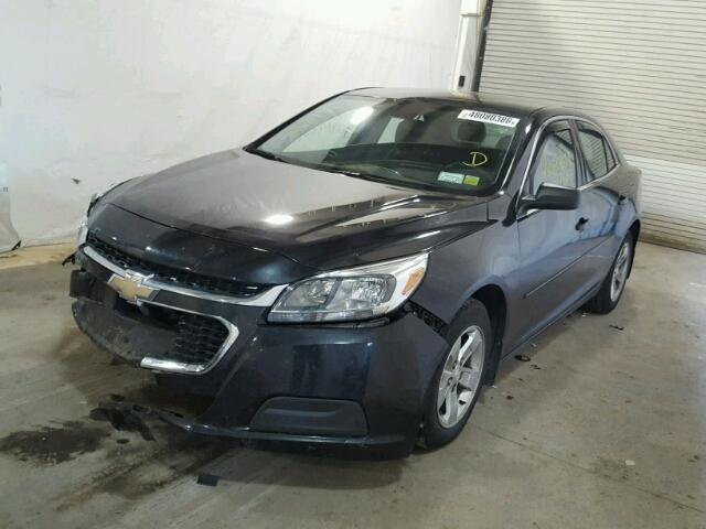 1G11B5SLXEF181186 - 2014 CHEVROLET MALIBU LS შავი ფოტო 2