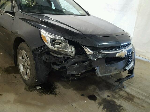 1G11B5SLXEF181186 - 2014 CHEVROLET MALIBU LS შავი ფოტო 9