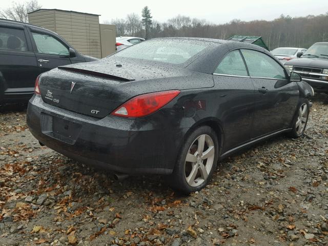 1G2ZH361874135106 - 2007 PONTIAC G6 GT BLACK photo 4