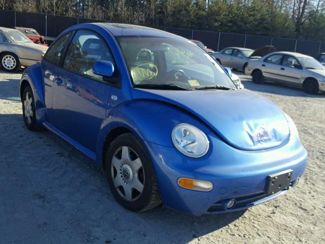 3VWCC21C4XM460243 - 1999 VOLKSWAGEN NEW BEETLE BLUE photo 1